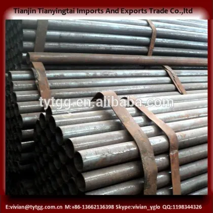 black round welded tube 666