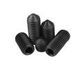 black oxide carbon steel hex socket set screw