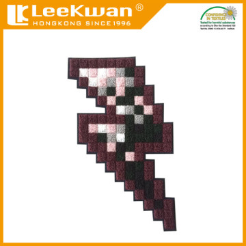 Hot Sale Tetris Design Chenille Embrodery Patches,Chenille Tetris Logo Applique