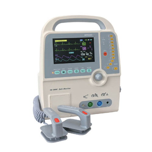 Desfibrilador bifásico portátil com monitor de ECG