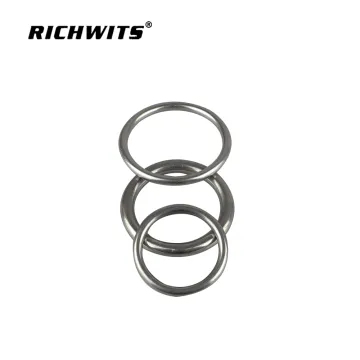 Stainless Steel Boat Accessories Marine Hardware welded round O ring for Boat /Yacht fittings