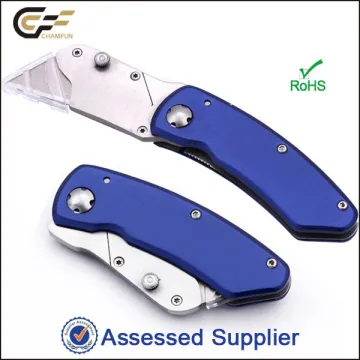 Students safe to use folding stationary knife/cartoon cutter knife