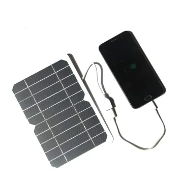 Portable Solar Panel: A Reliable Charging Device for Outdoor Emergency Camping