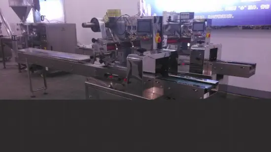 Automatic hot-selling pillow moon-cake packaging machine