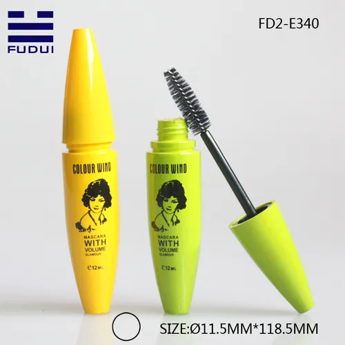 Yellow Lemon Shaped Mascara Tube