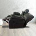 Sofá reclinable con mesa desplegable