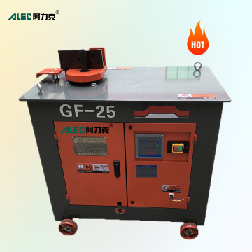 GF25 High Efficiency Digital Control Deformed Round Bar Metal Stirrup Bender