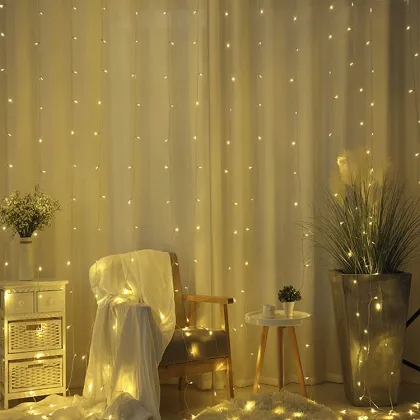 Christmas Wedding LED Curtain Icicle Lights