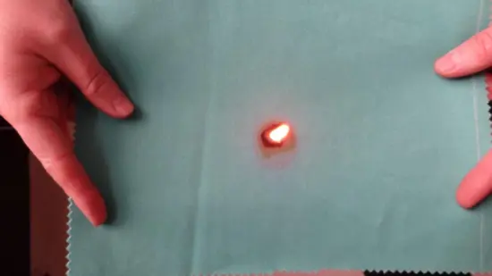 100% Polyester flame retardant blackout fabric