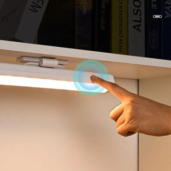 2024's Innovative LED Cabinet Light: USB Rechargeable, Dimmable, Reading & Night Light with Touch Control