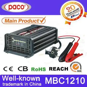 Output 110V 12V 10A ,7-Stage Automatic Charging Battery Charger