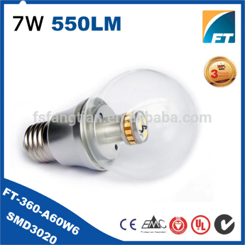 China market of electronic SMD LED 7w e27 b22 240 volt led bulb lighting,dimmable led bulb light CE RoHS listed