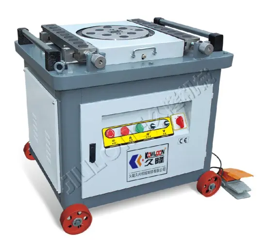 16 years of factory production experience engineering machinery steel bar bender