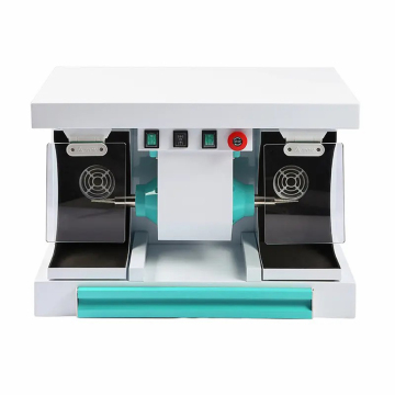 JT-60 Professional Dental Lab Polisher Lathe Buffing Grinder with Dust Collector