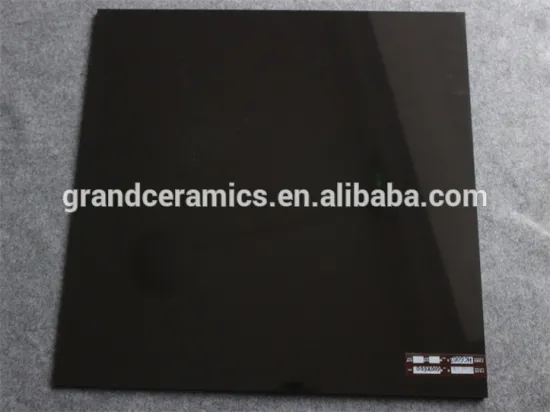 China 600x600 mm super black flooring polished tiles