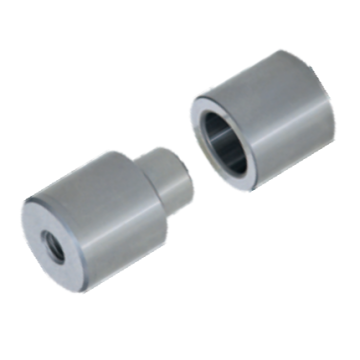 High Quality Custom Plastic Injection Mold Accessories: Steel Round Taper Interlock Mold Parts