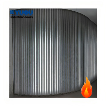 Fire Rated Roller Shutter Doors with Galvanized Steel and Fire Alarm System Connectivity