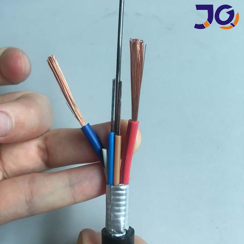 Network commuinication hybrid optic fiber cable