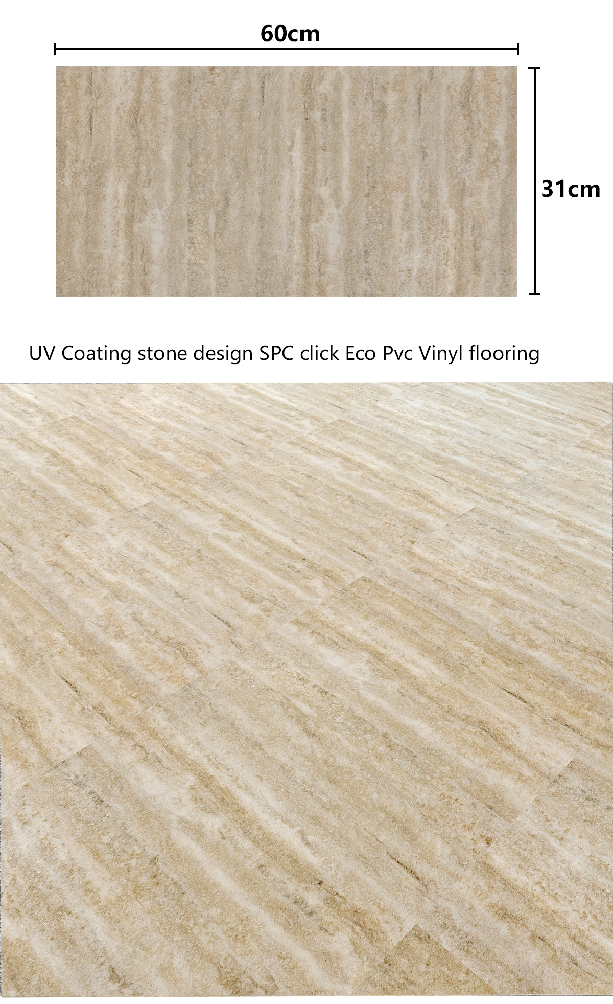 Luxury PVC Spc Vinyl Flooring sw05_04