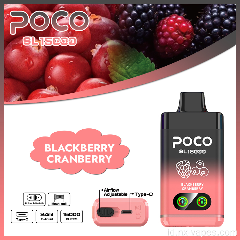 POCO SL 15000 Puffs Harga Grosir