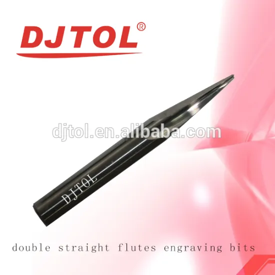 Double straight flutes engraving bits(N series) cnc milling bits