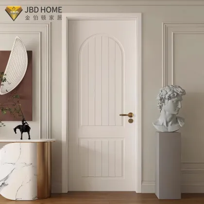 Sustainable Paint-Free Internal Wood Door for Apartment