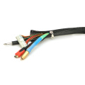 Zipper Braided Sleeve For Cable Harness