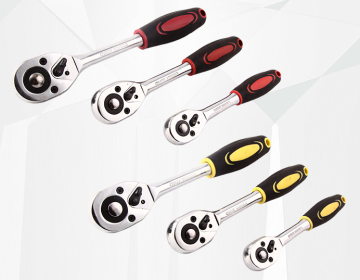 1/2, 3/8, 1/4 Inch CR-V Quick Release Ratchet Wrench Repair Tools