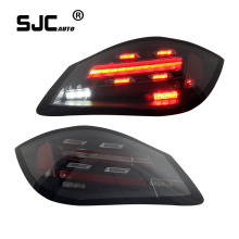 SJC High Quality Taillamps for Porsche Cayman Boxster 987 2009-2012 Rear Turn Signal Lights Modified Led Tail Lights Back lights