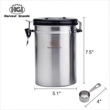 Tarro de almacenamiento de café 22oz con cuchara