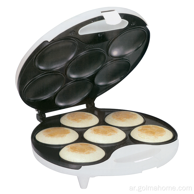 6 فتحة الكهربائية nonstick arepa maker آلة