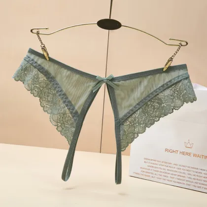 High-Quality Low Waisted Lace Thong Underwear for Women