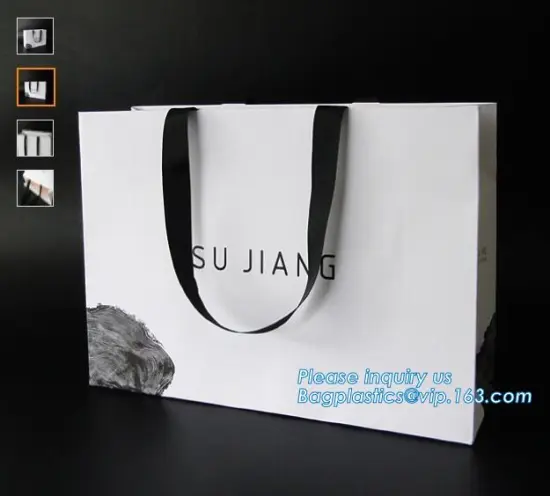 OEM strong handles brown kraft paper bag, Heavy Duty Reinforced Die Cut Handle Paper Bag with Logo, gift brown kraft paper bags