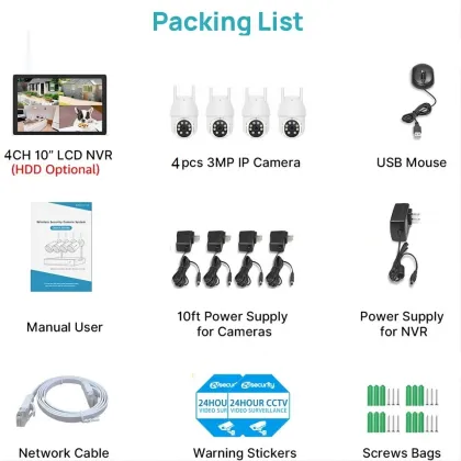 Top 10 Remote Monitoring Smart Home Security Systems with IP CCTV Cameras and 8-Channel Wireless Intercoms