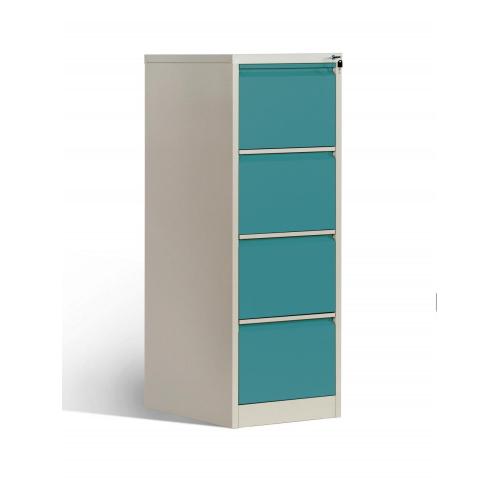 Locking 2 Drawer File Cabinet Office Furniture 4 Drawers Steel Vertical File Cabinets Supplier