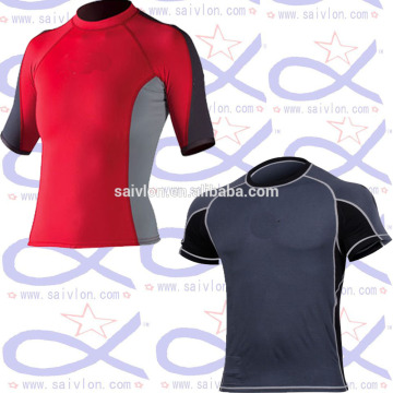 Custom men's Lycra rash guard