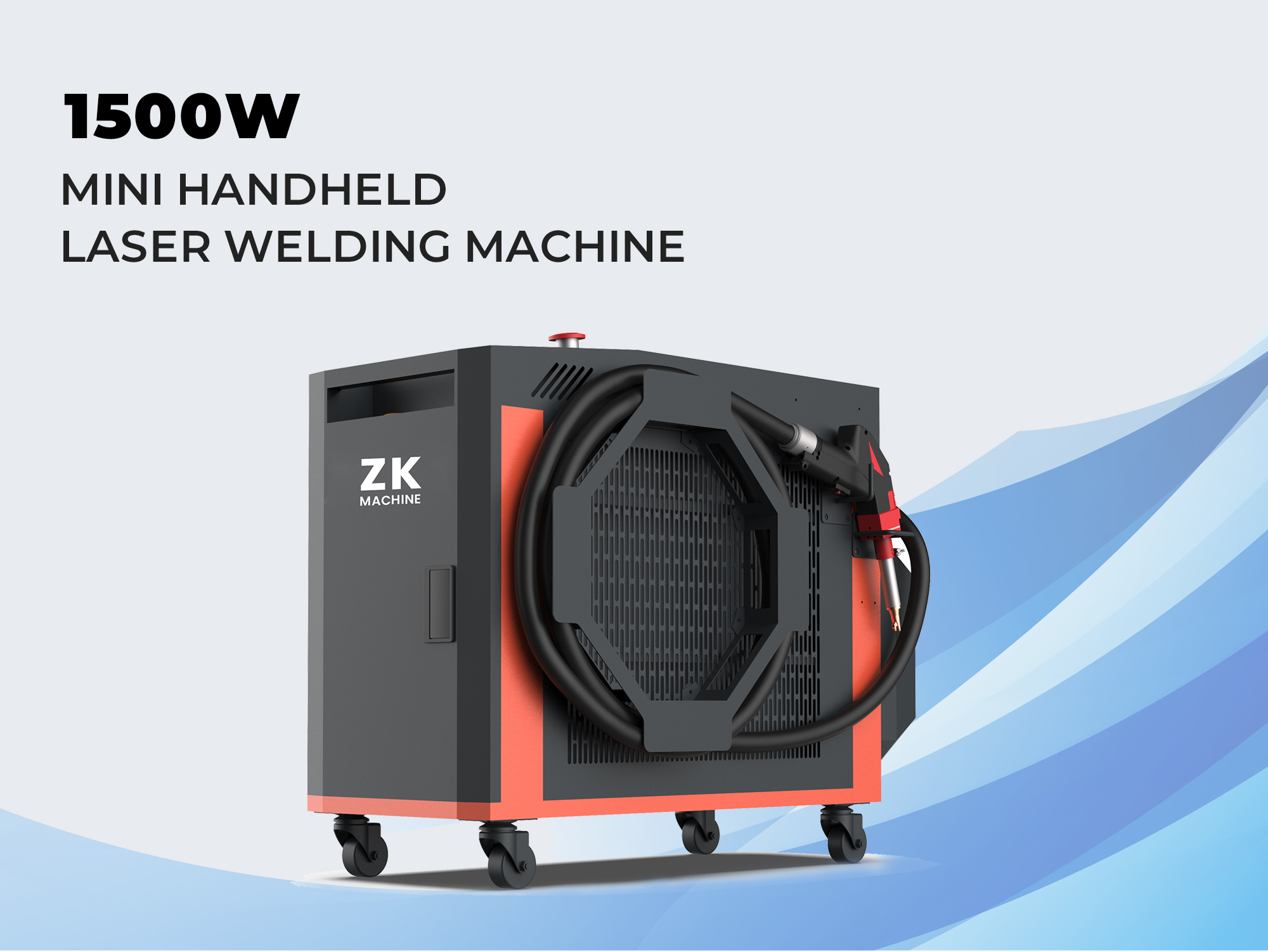 Zk Machine Zk 1500w Laser Welder With Wire Feeder - Handheld Metal Welding Machine ...