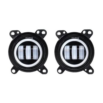 Universal Fog Projector Lens for DAF XF 105 LED Fog Spot Light - White DRL