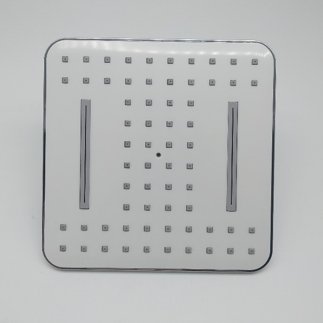 Mounted Square Rainfall Shower Head