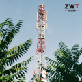 Torre durável de 4 pernas feita de aço angular