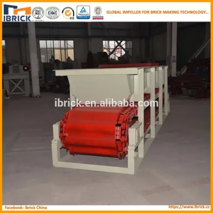High output clay brick production line brick clay steel box feeder