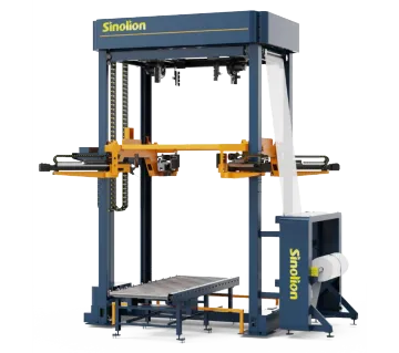 Stretch hood wrapper for pallets