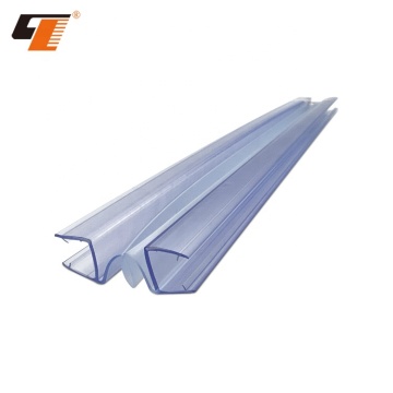 High Quality PVC Glass Door Accessories: Bottom Sealing Strip Guard & Waterproof Sealing Strip