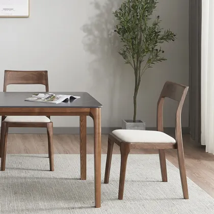 Fanrui Solid Wood Chair - North American Ash Wood Dining Chair