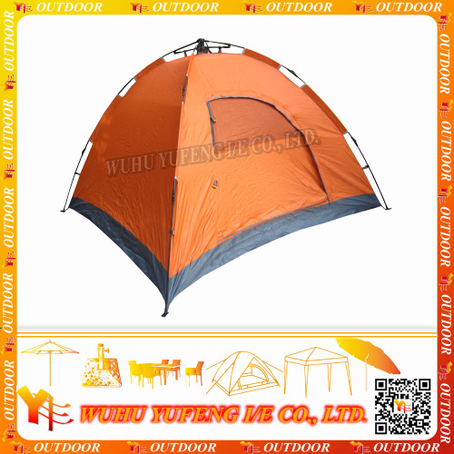 Singler layer automatic tents with two door