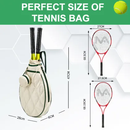 Large Sports Handbag Tennis Racket Bag Sling Bag
