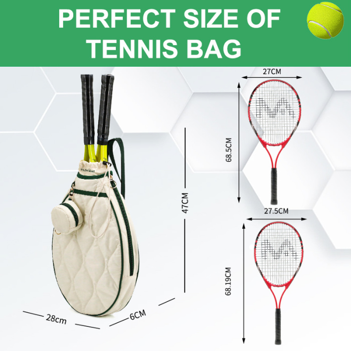 Large Sports Handbag Tennis Racket Bag Sling Bag