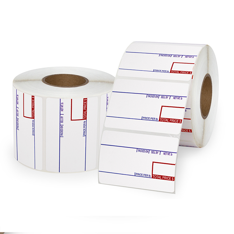 Customize printing price barcode label 58x40mm