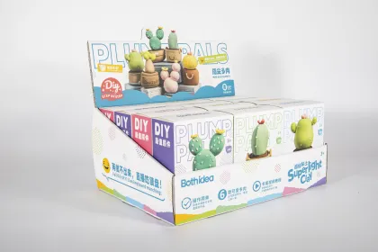 Colorful clay toys creative DIY fleshy colorful clay