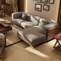 Fabric Upholstered Daybed Chaise Sectional Sofa